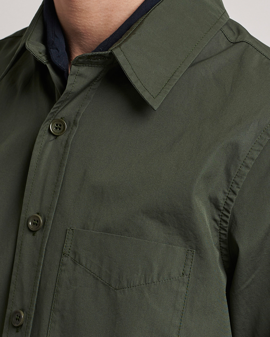 Homme | Manteaux Et Vestes | Aspesi | Utility Shirt Jacket Dark Green