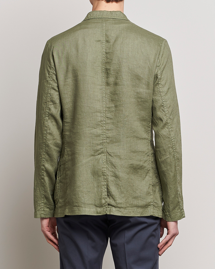 Homme | Blazers | Aspesi | Samuraki Linen Blazer Army Green