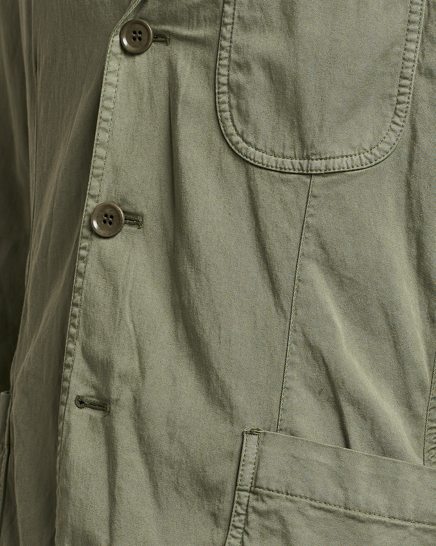 Homme | Blazers | Aspesi | Samuraki Washed Blazer Army Green