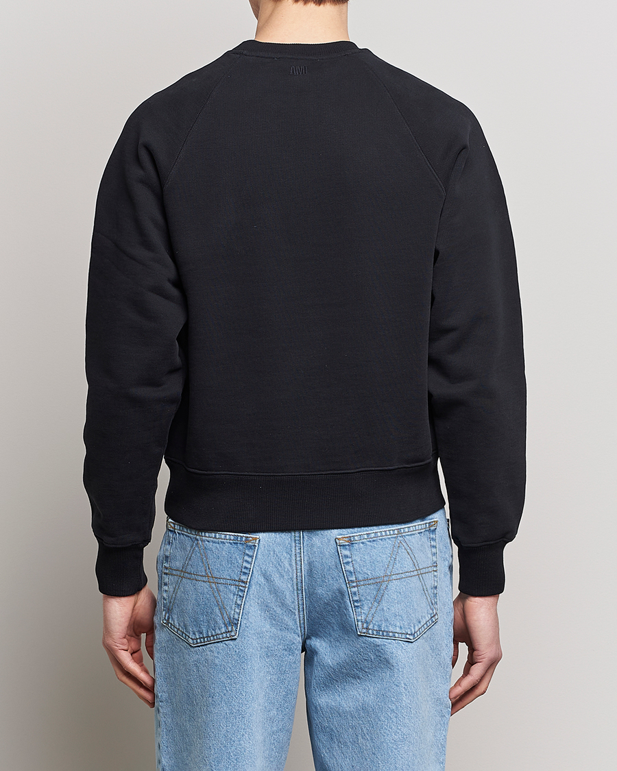 Homme | Pulls Et Tricots | AMI | Big Heart Sweatshirt Black