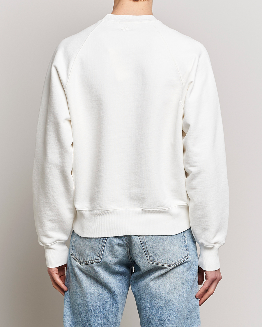 Homme | Pulls Et Tricots | AMI | Big Heart Sweatshirt Natural White