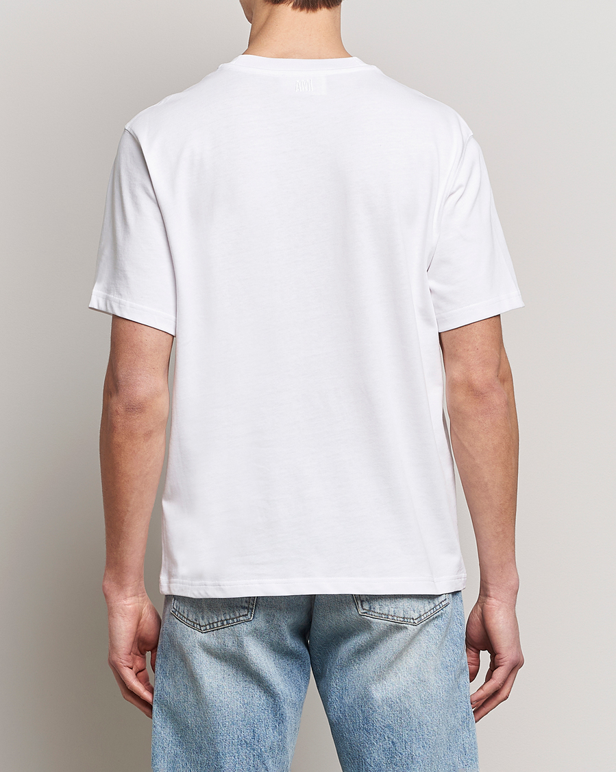 Homme | T-shirts | AMI | Paris College T-Shirt White