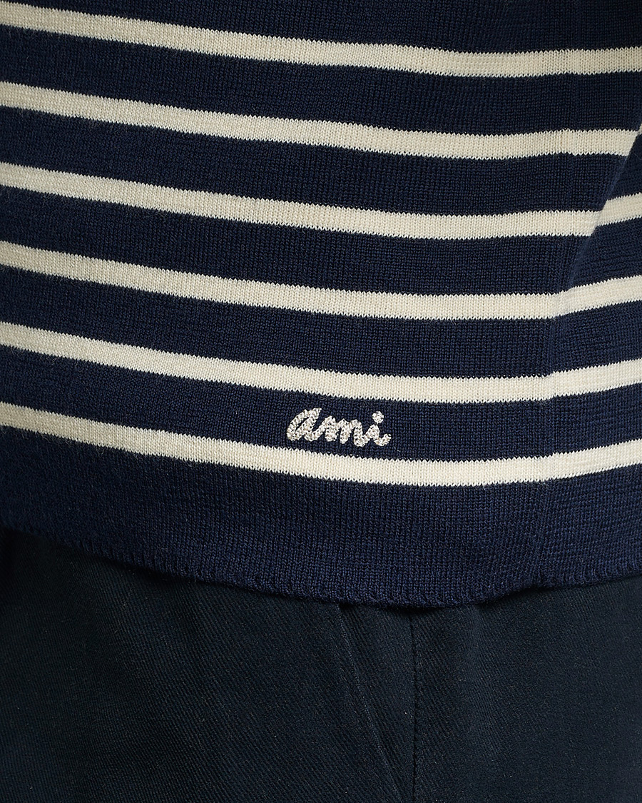 Homme | Pulls Et Tricots | AMI | Sailor Sweater Navy/White