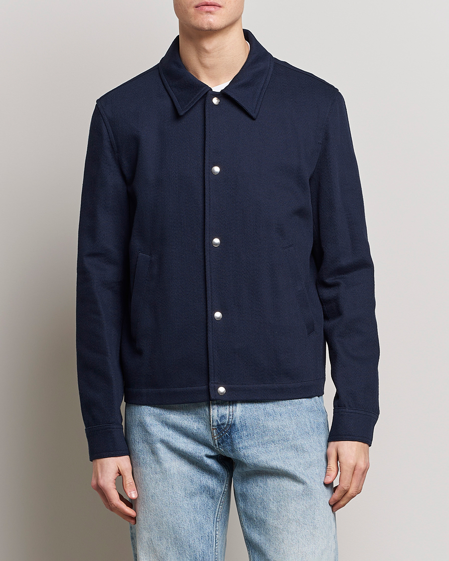 Homme | Manteaux Et Vestes | AMI | Buttoned Jacket Navy