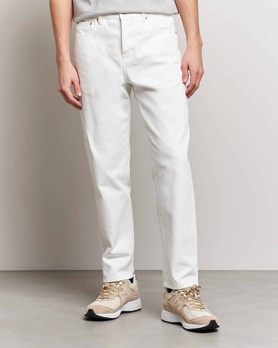 Homme | Jeans | AMI | Tapered Jeans Natural White