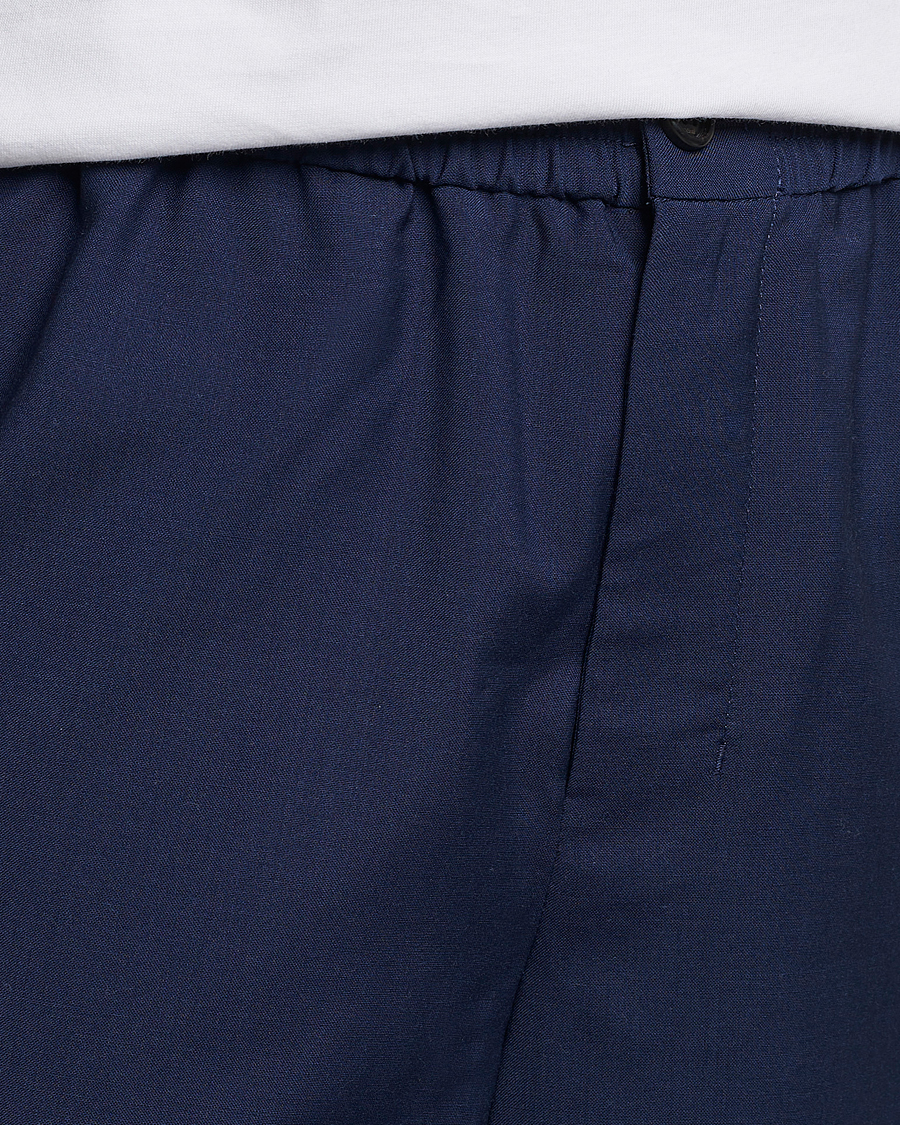Homme | Shorts | AMI | Elasticated Waist Shorts Navy