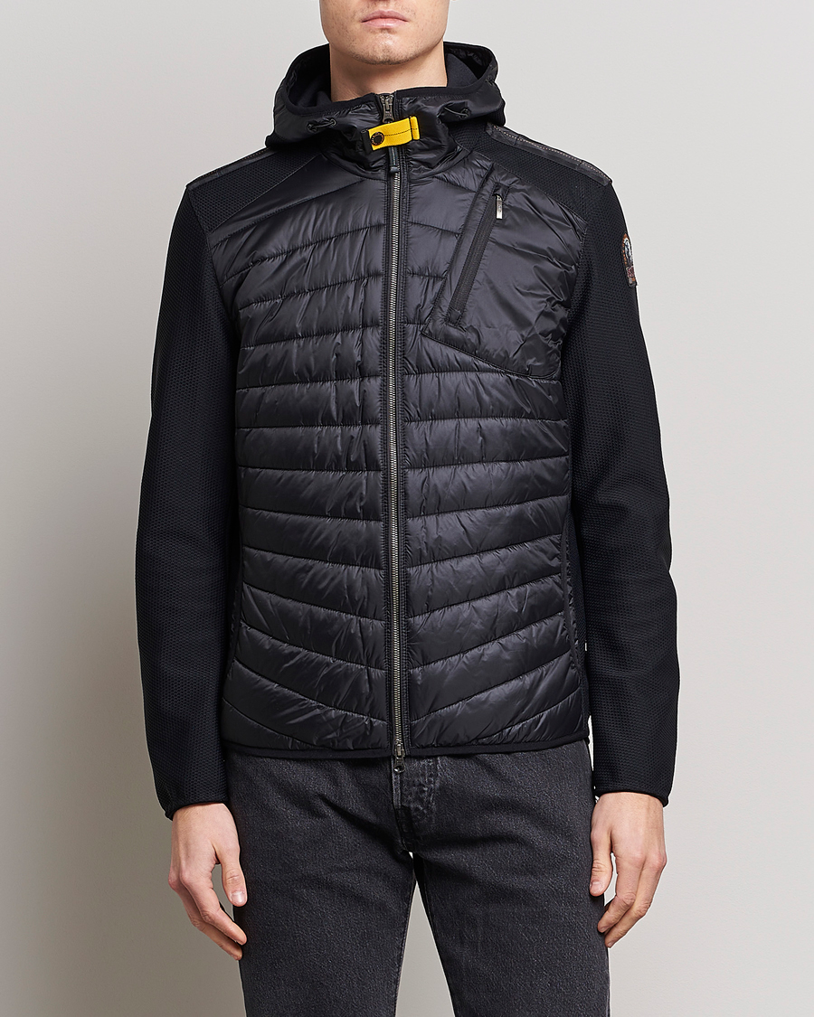 Homme | Manteaux Et Vestes | Parajumpers | Nolan Mesh Hooded Hybrid Black