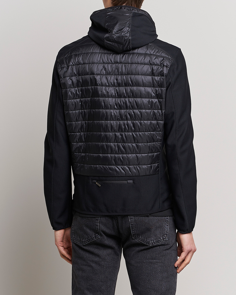 Homme | Manteaux Et Vestes | Parajumpers | Nolan Mesh Hooded Hybrid Black