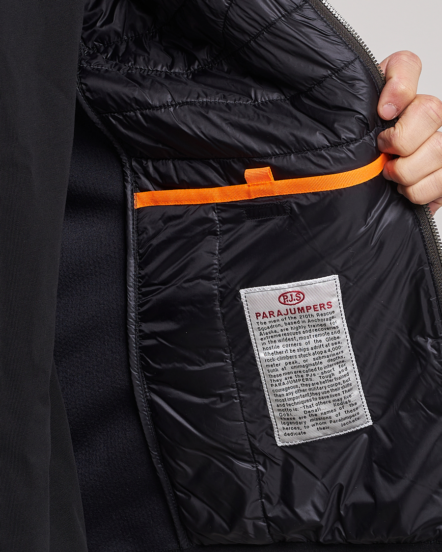 Homme | Manteaux Et Vestes | Parajumpers | Jayden Mesh Hybrid Jacket Black