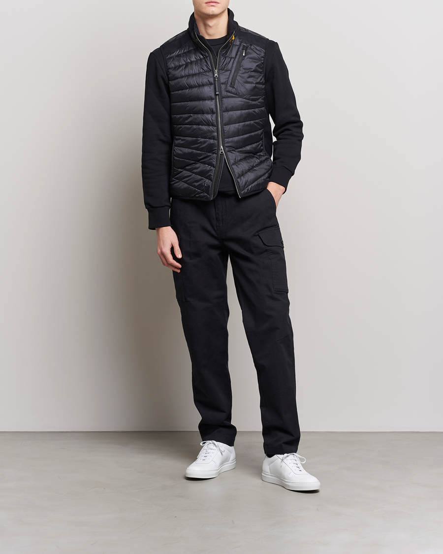 Homme | Gilets | Parajumpers | Zavier Hybrid Vest Black