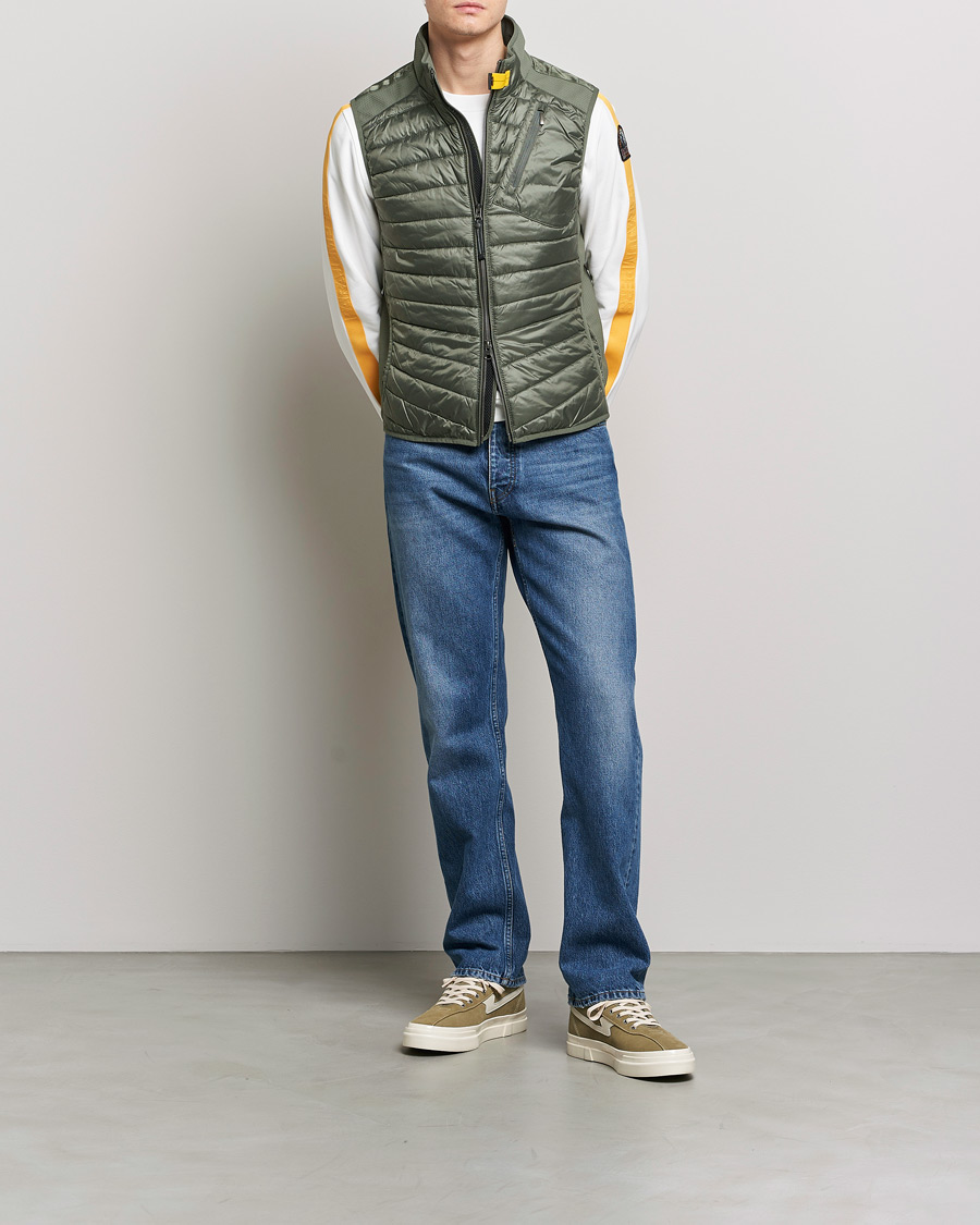 Homme | Gilets | Parajumpers | Zavier Hybrid Vest Thyme