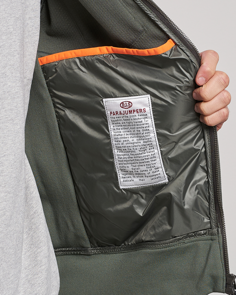 Homme | Manteaux Et Vestes | Parajumpers | London Hybrid Cool Down Jacket Thyme