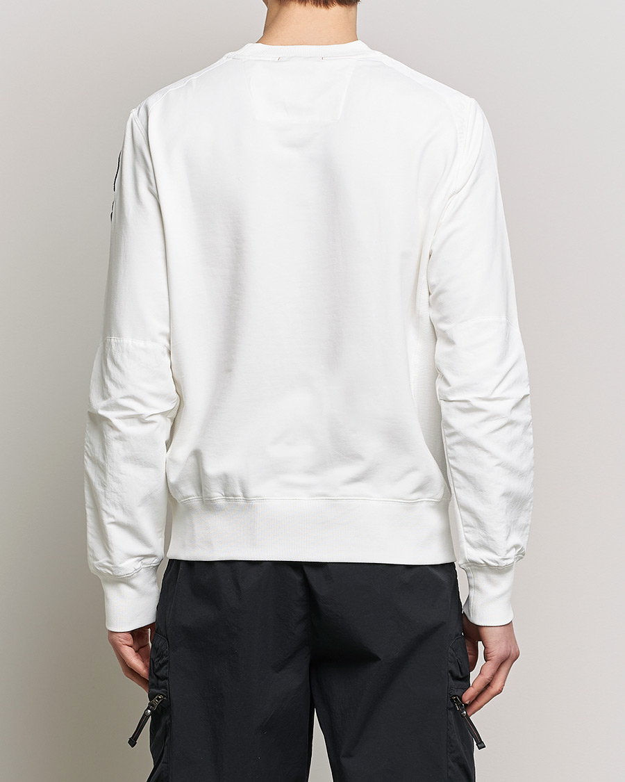 Homme | Pulls Et Tricots | Parajumpers | Sabre Soft Crew Neck Sweatshirt Off White