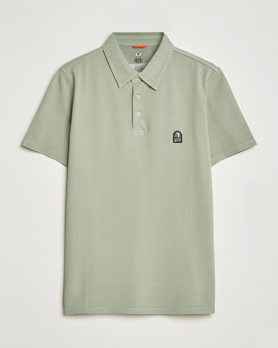 Homme | Polos | Parajumpers | Hugh Polo Green Mileu