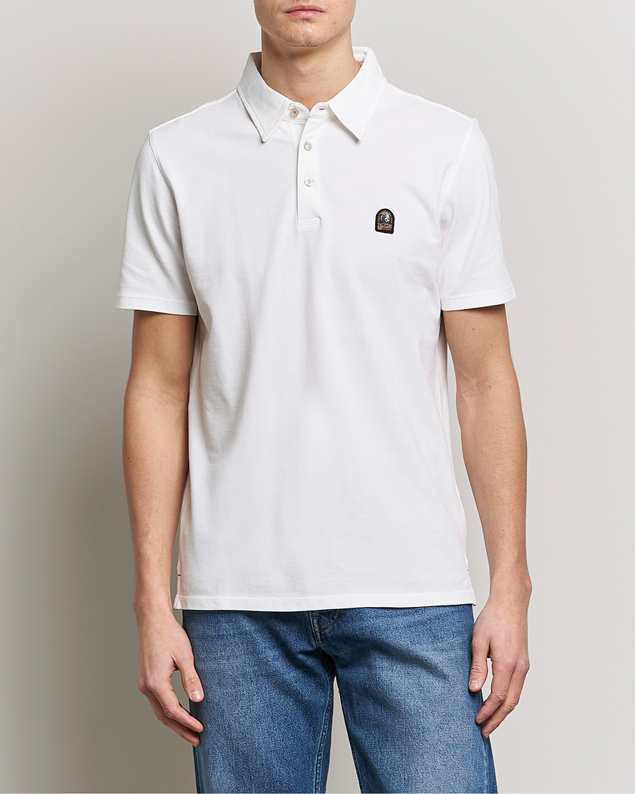 Homme | Polos | Parajumpers | Hugh Polo Off White