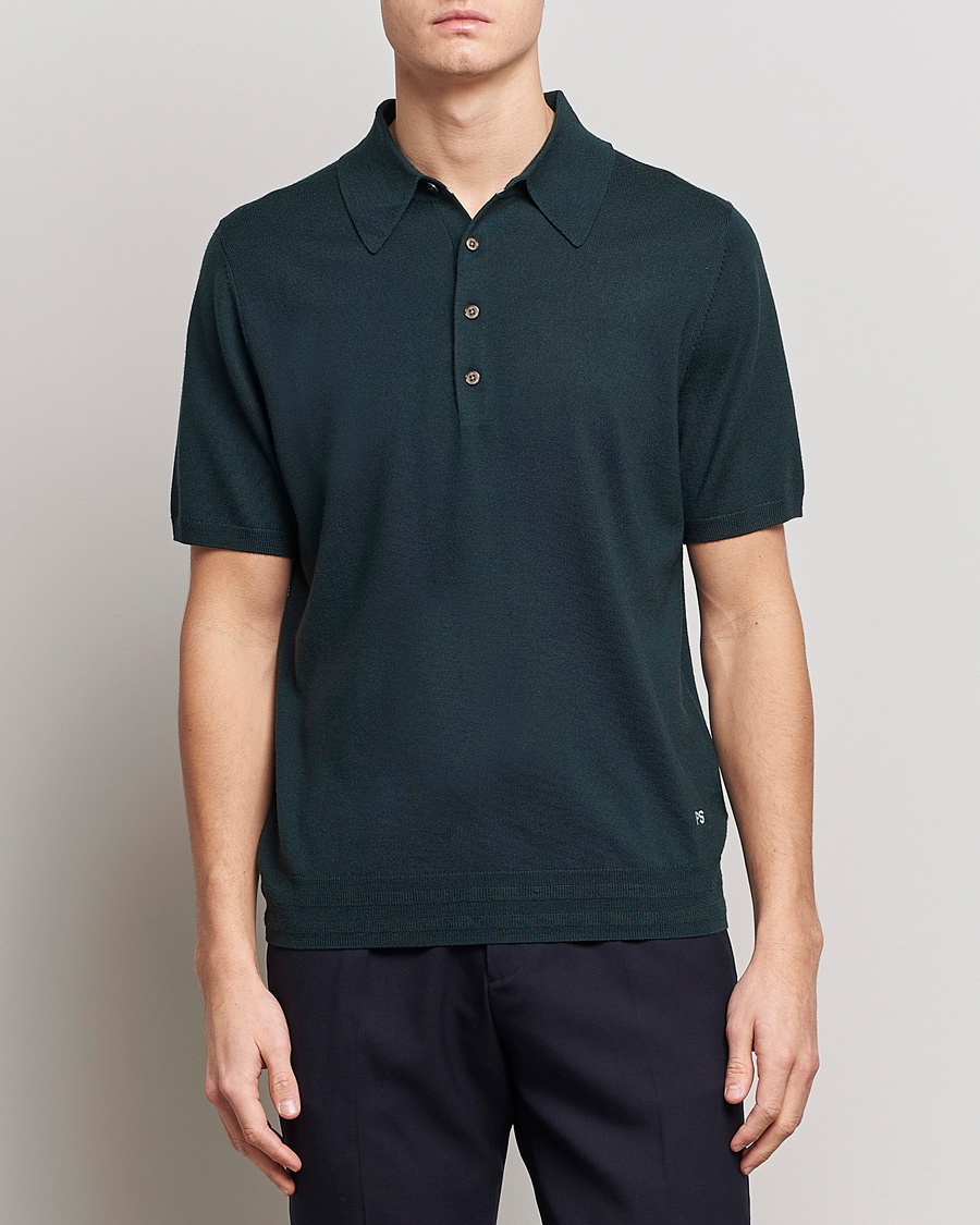 Homme | Pulls Et Tricots | PS Paul Smith | Merino Wool Polo Green