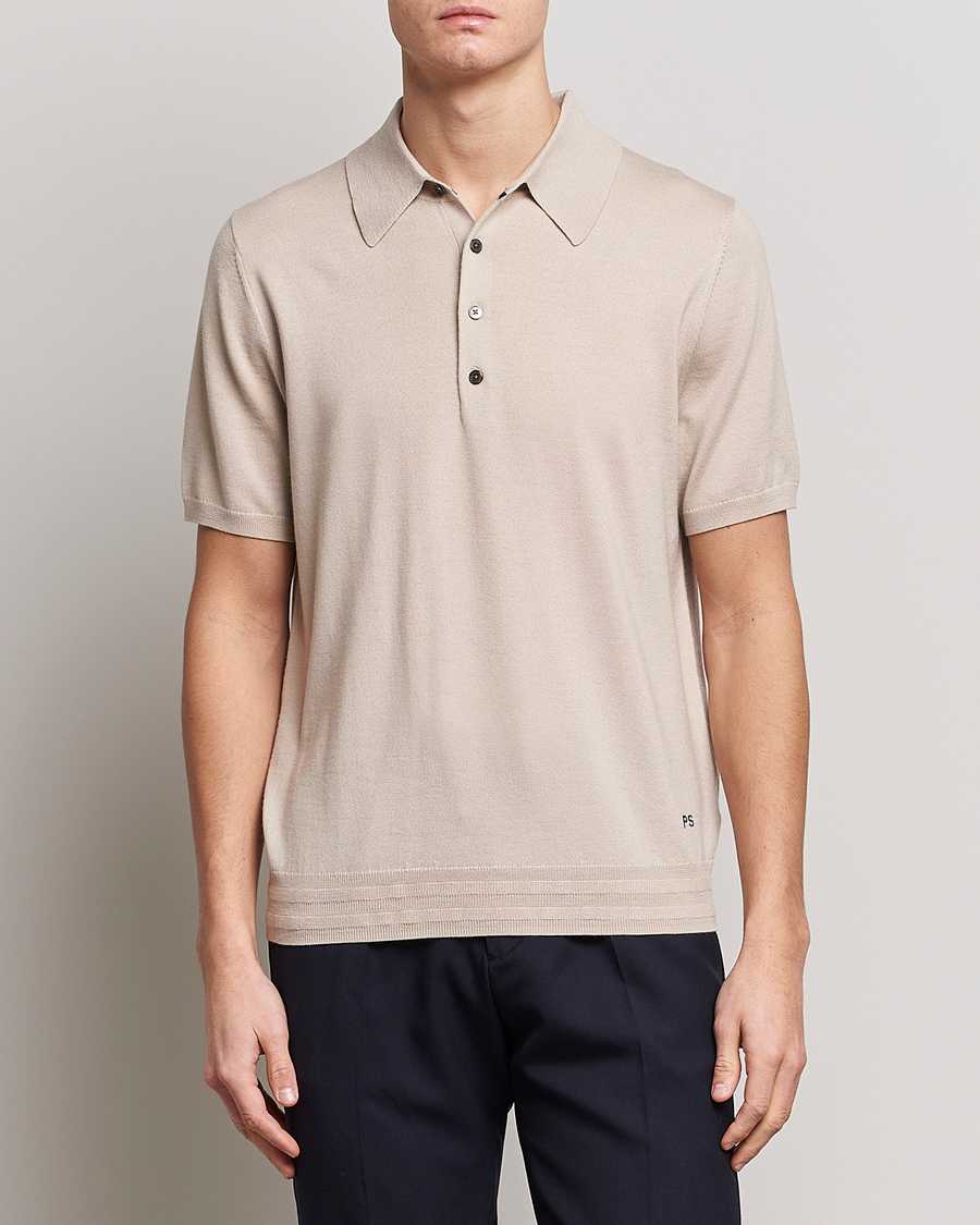 Homme | Pulls Et Tricots | PS Paul Smith | Merino Wool Polo Brown
