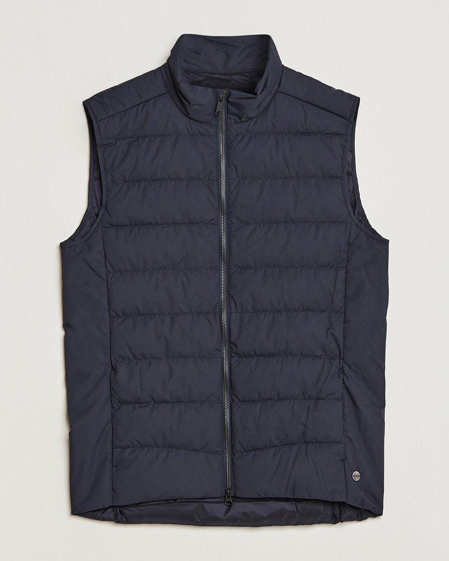 Homme | Gilets | Scandinavian Edition | Ratio Lightweight Padded Vest Midnight Blue