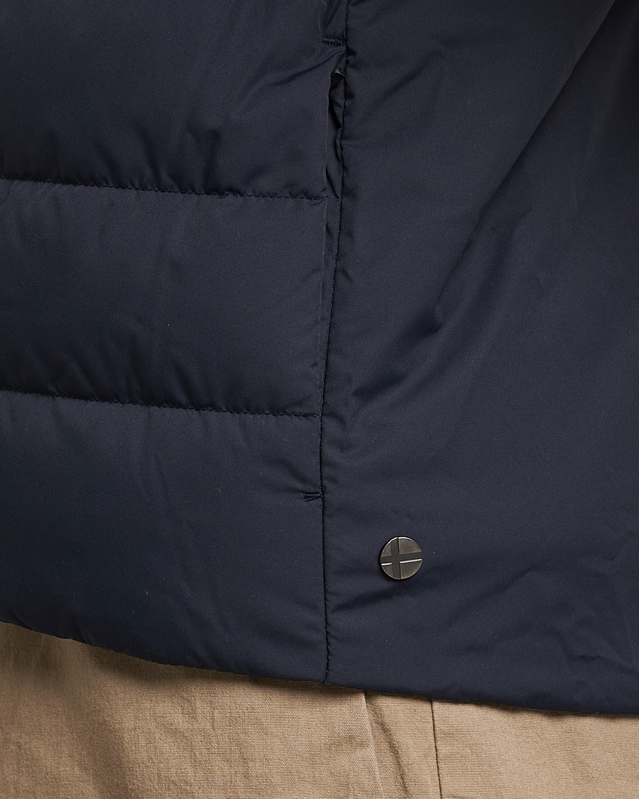 Homme | Gilets | Scandinavian Edition | Ratio Lightweight Padded Vest Midnight Blue