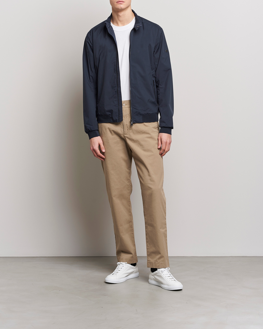 Homme | Manteaux Et Vestes | Scandinavian Edition | Plain Waterproof Jacket Midnight Blue