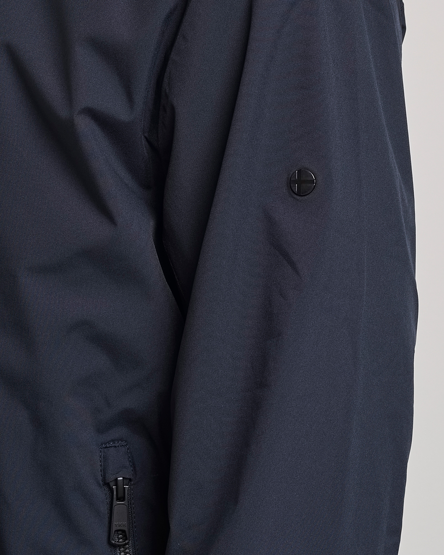 Homme | Manteaux Et Vestes | Scandinavian Edition | Plain Waterproof Jacket Midnight Blue