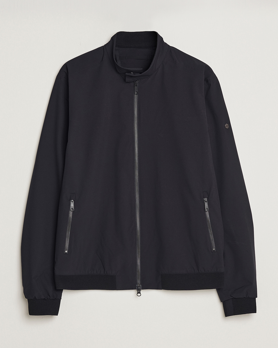 Homme | Manteaux Et Vestes | Scandinavian Edition | Plain Waterproof Jacket Onyx