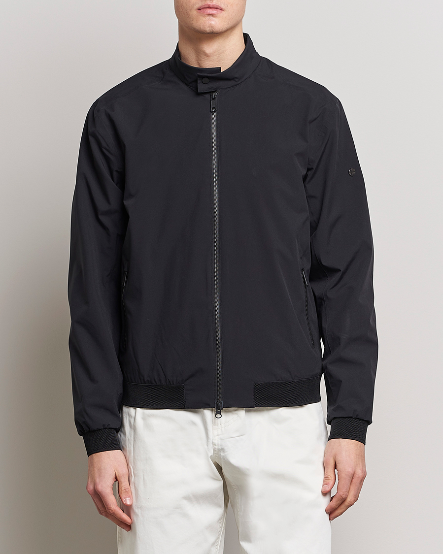 Homme | Manteaux Et Vestes | Scandinavian Edition | Plain Waterproof Jacket Onyx