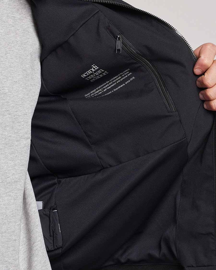 Homme | Manteaux Et Vestes | Scandinavian Edition | Plain Waterproof Jacket Onyx