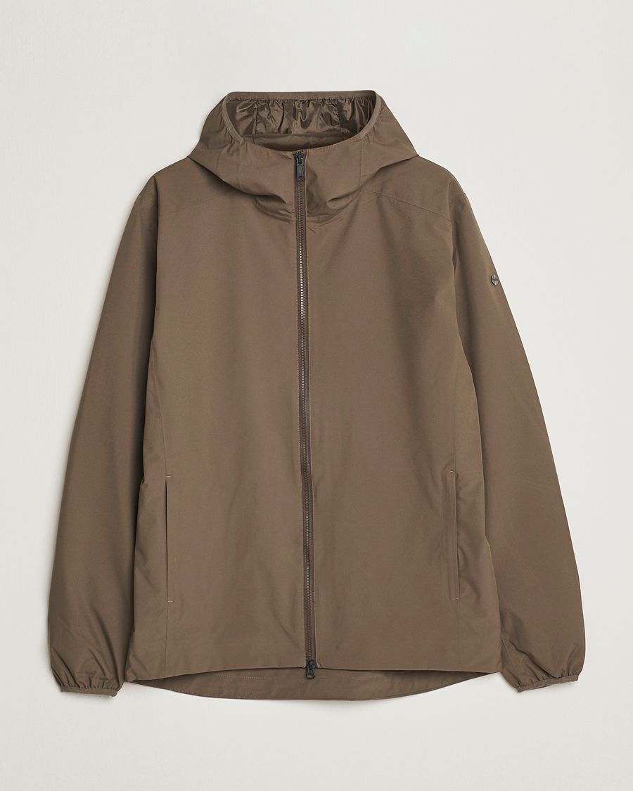 Homme | Manteaux Et Vestes | Scandinavian Edition | Hood Waterproof Jacket Major Brown