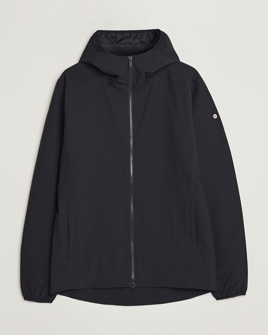 Homme | Manteaux Et Vestes | Scandinavian Edition | Hood Waterproof Jacket Onyx