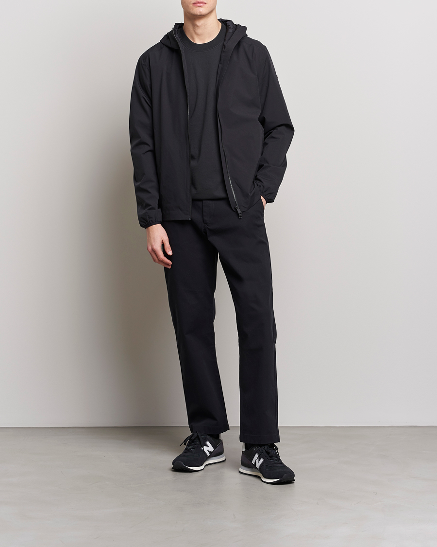 Homme | Manteaux Et Vestes | Scandinavian Edition | Hood Waterproof Jacket Onyx