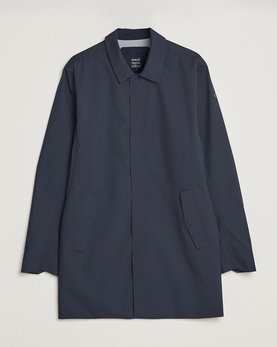 Homme | Manteaux Et Vestes | Scandinavian Edition | Key Waterproof Coat Midnight Blue