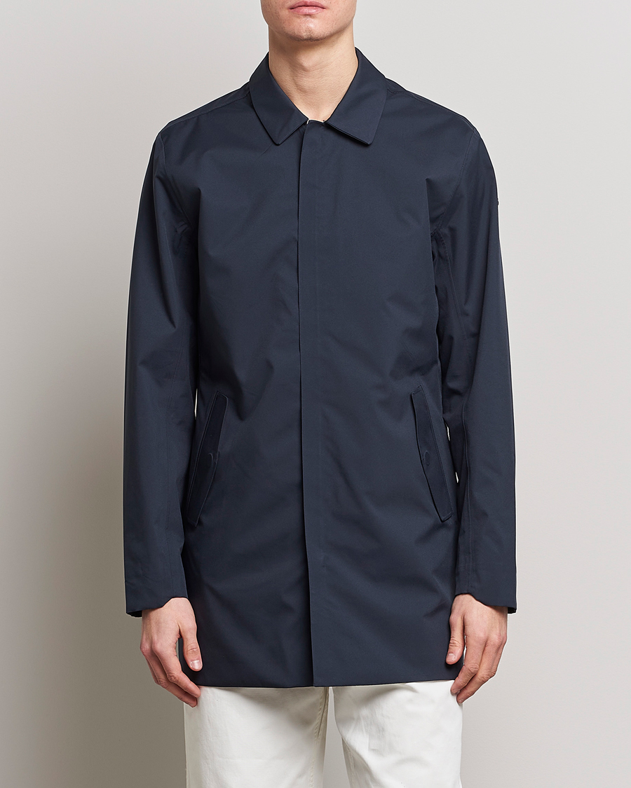 Homme | Manteaux Et Vestes | Scandinavian Edition | Key Waterproof Coat Midnight Blue