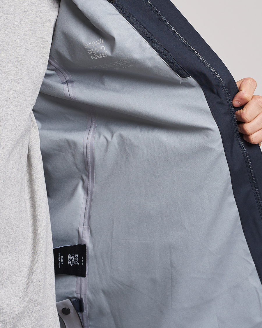 Homme | Manteaux Et Vestes | Scandinavian Edition | Key Waterproof Coat Midnight Blue