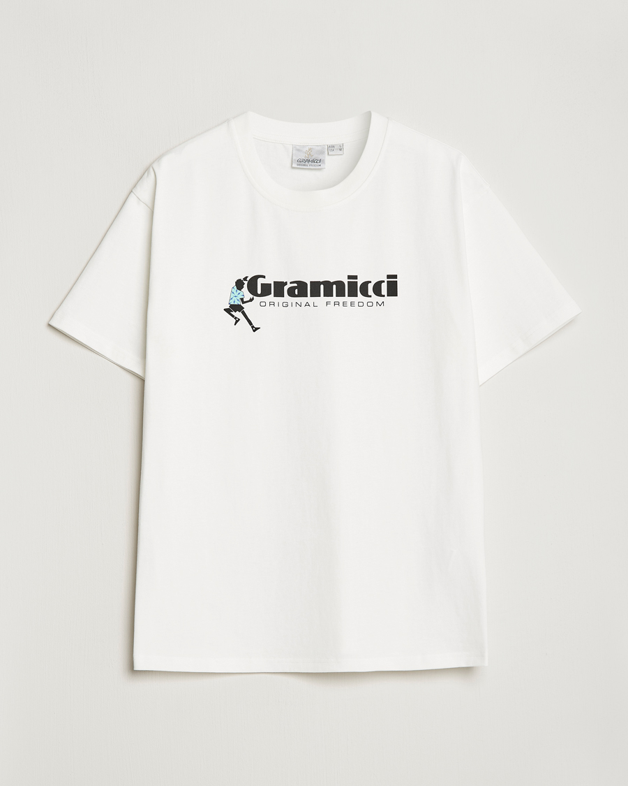 Homme | T-shirts | Gramicci | Organic Cotton Dancing Man T-Shirt White