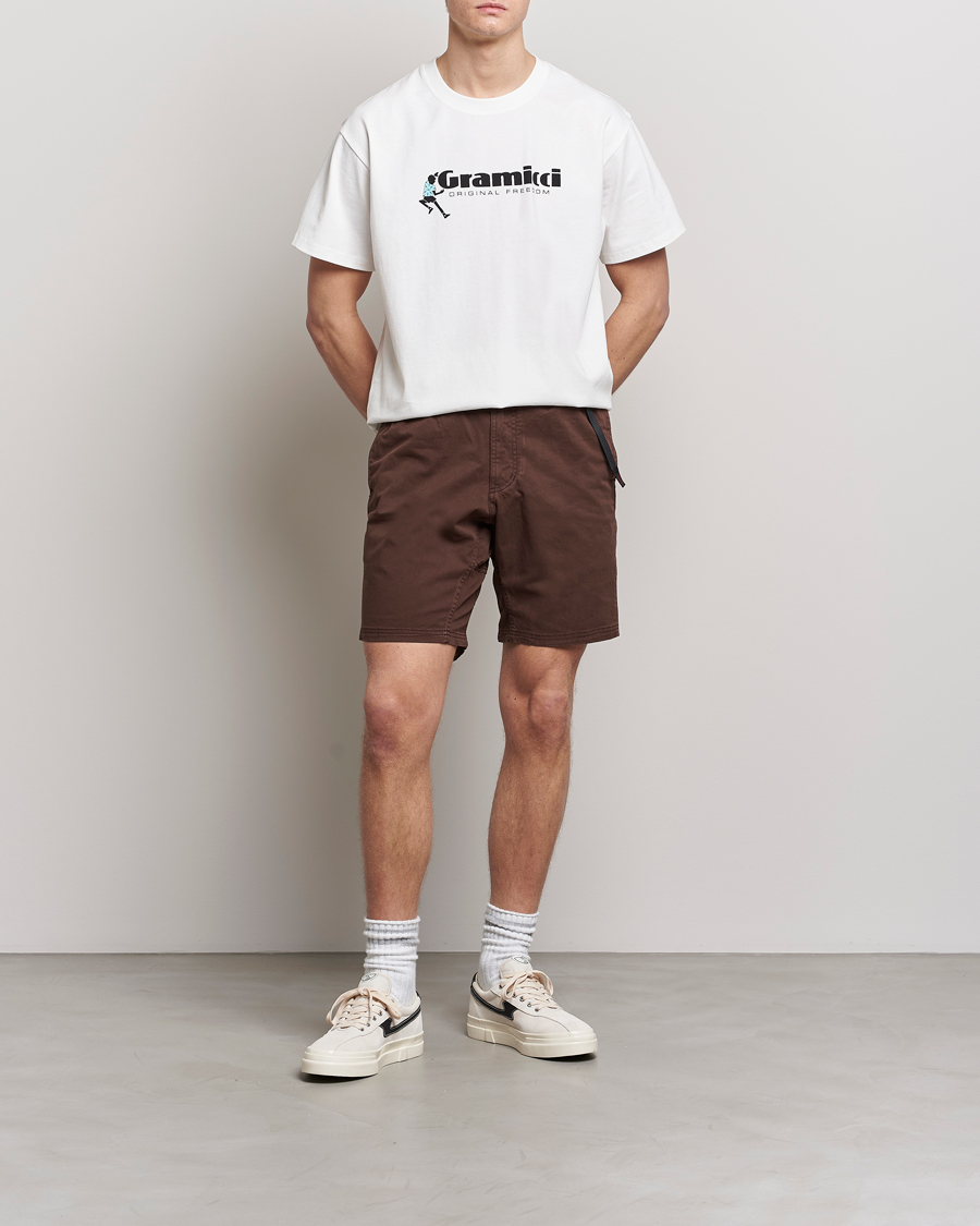 Homme | T-shirts | Gramicci | Organic Cotton Dancing Man T-Shirt White