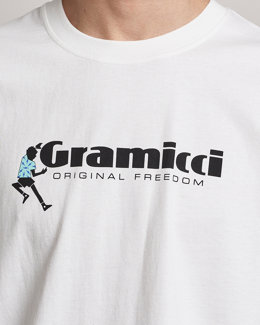 Homme | T-shirts | Gramicci | Organic Cotton Dancing Man T-Shirt White