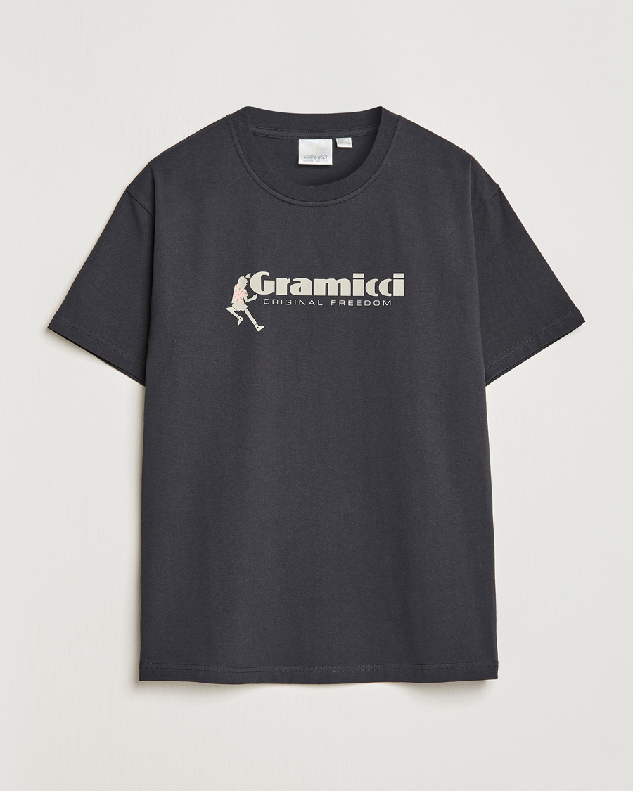 Homme | T-shirts | Gramicci | Organic Cotton Dancing Man T-Shirt Vintage Black
