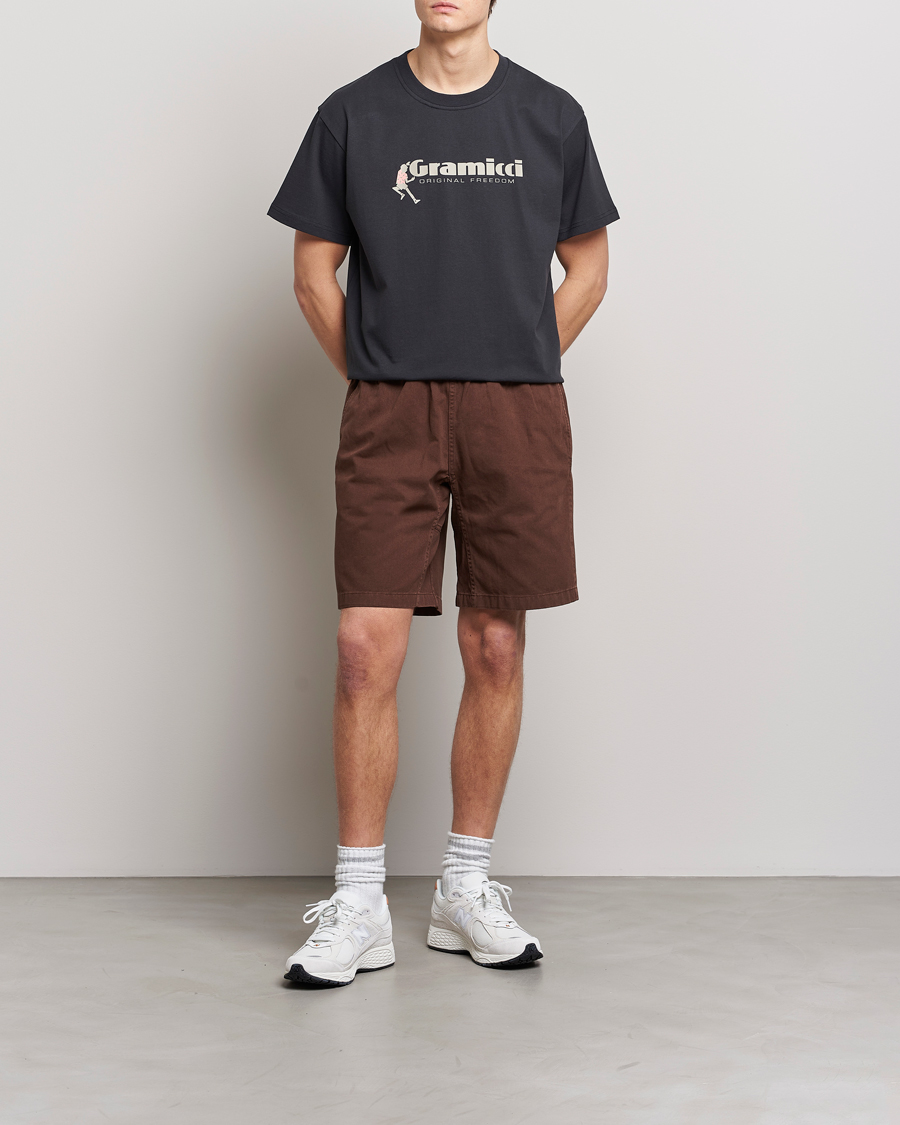 Homme | T-shirts | Gramicci | Organic Cotton Dancing Man T-Shirt Vintage Black