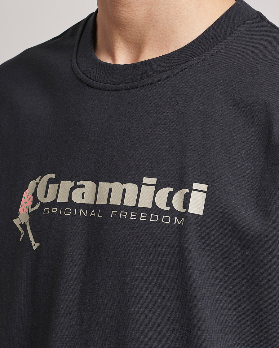 Homme | T-shirts | Gramicci | Organic Cotton Dancing Man T-Shirt Vintage Black
