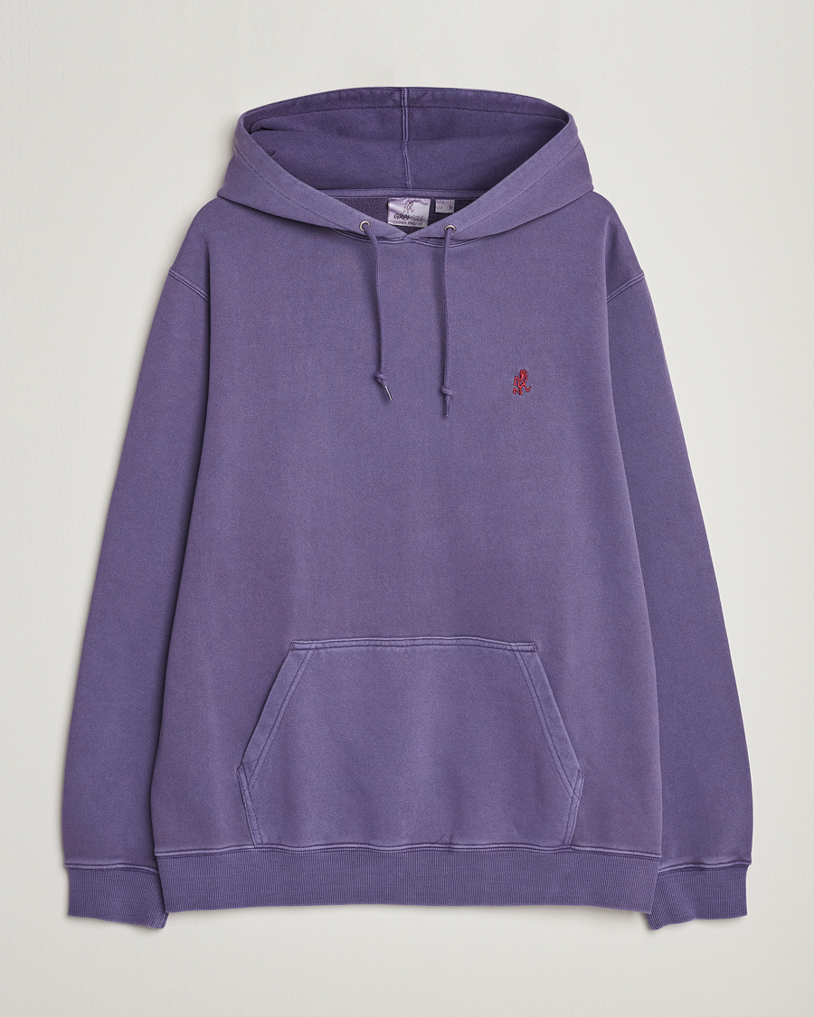 Homme | Pulls Et Tricots | Gramicci | One Point Hooded Sweatshirt Purple Pigment