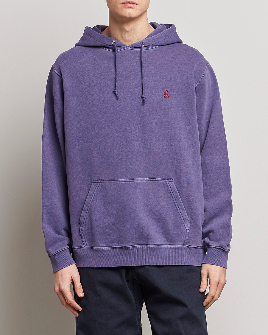 Homme | Pulls Et Tricots | Gramicci | One Point Hooded Sweatshirt Purple Pigment
