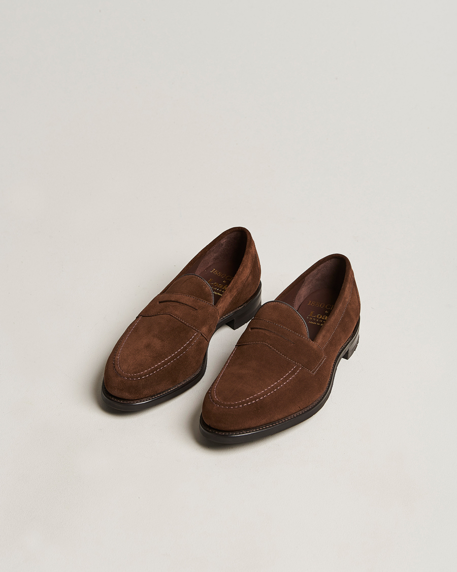 Homme | Loake 1880 Grant Shadow Sole Brown Suede | Loake 1880 | Grant Shadow Sole Brown Suede
