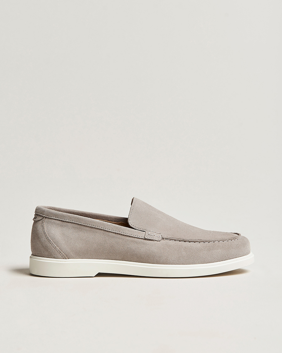 Homme | Loafers | Loake 1880 | Tuscany Suede Loafer Stone