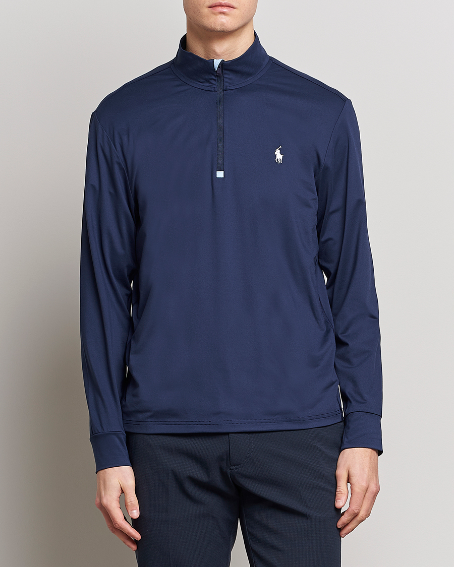 Homme | Pulls Et Tricots | Polo Ralph Lauren Golf | Performance Stratch Half Zip Refined Navy