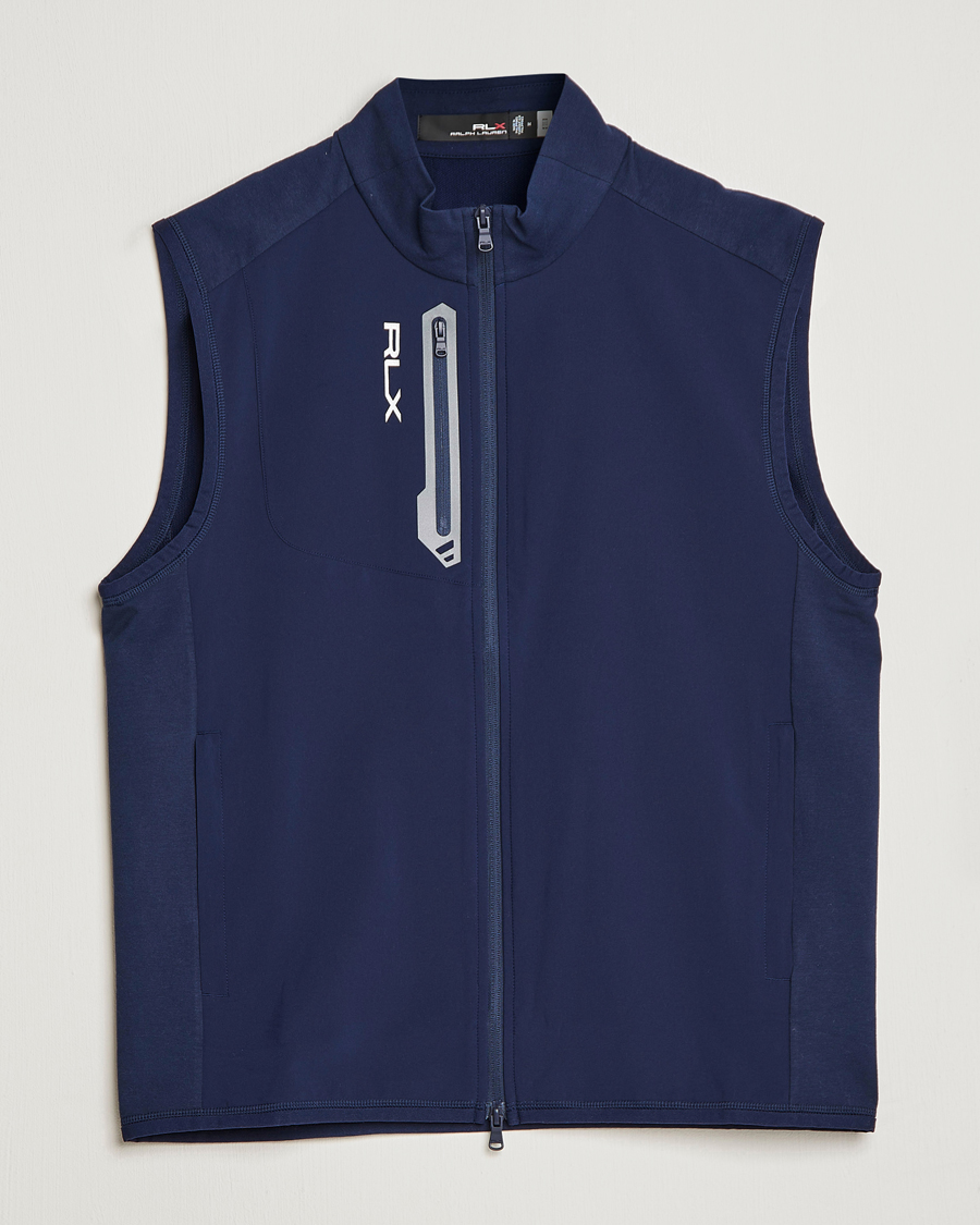 Homme | Pulls Et Tricots | RLX Ralph Lauren | Tech Terry Vest Refined Navy