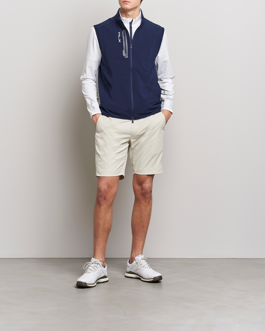 Homme | Pulls Et Tricots | RLX Ralph Lauren | Tech Terry Vest Refined Navy