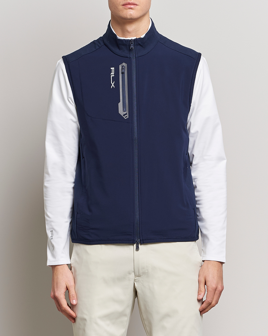 Homme | Pulls Et Tricots | RLX Ralph Lauren | Tech Terry Vest Refined Navy