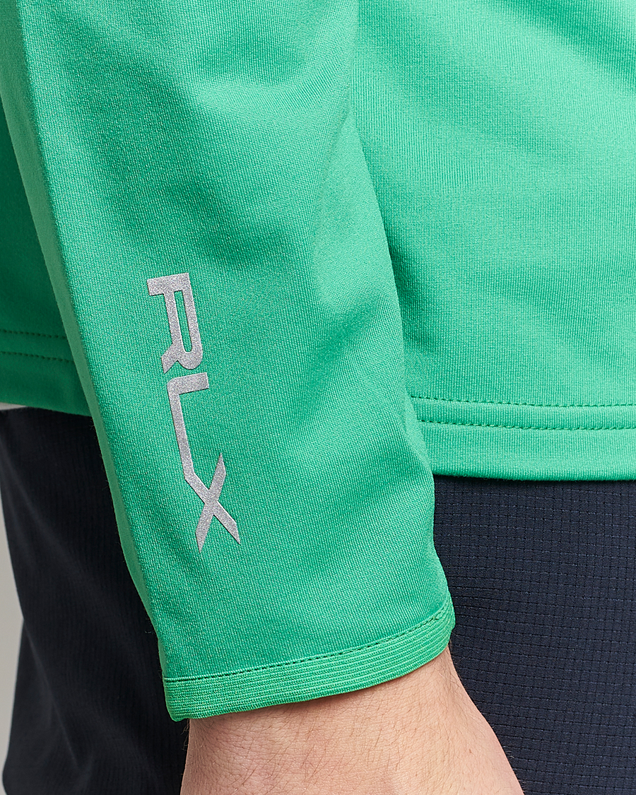 Homme | Pulls Et Tricots | RLX Ralph Lauren | Luxury Jersey Half Zip Vineyard Green