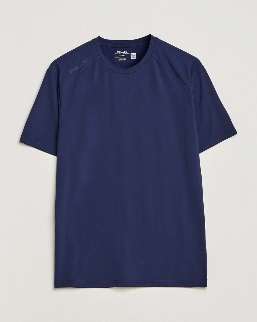 Homme | T-shirts | RLX Ralph Lauren | Airflow Crew Neck T-Shirt Refined Navy